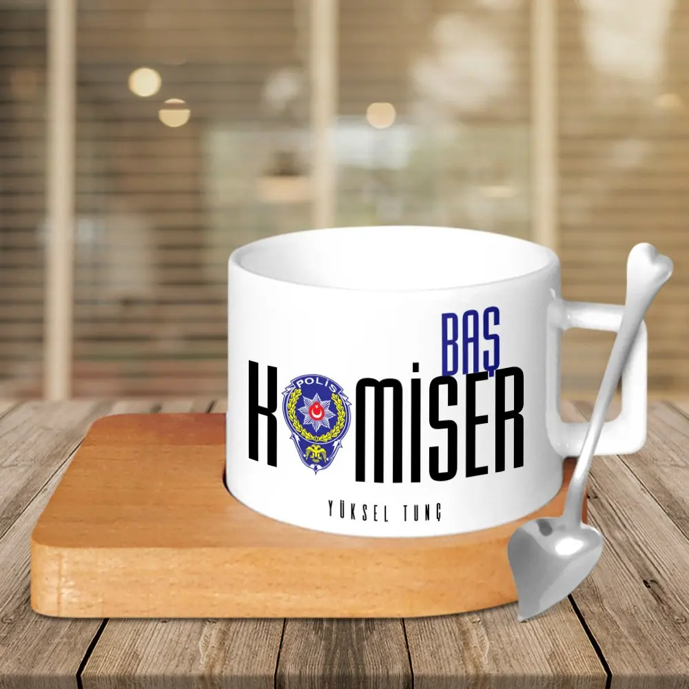 

Personalized Professional Superintendent Wood Altlıklı Ceramic Cup