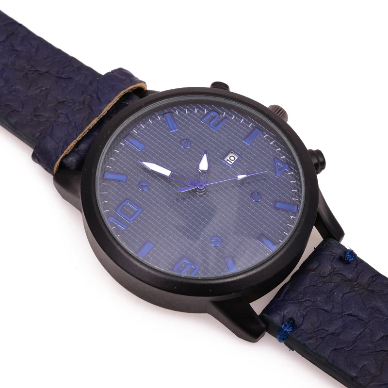 Лидирующий бренд модные простые мужские часы кожа Часы наручные Dled Diesel-4817 |