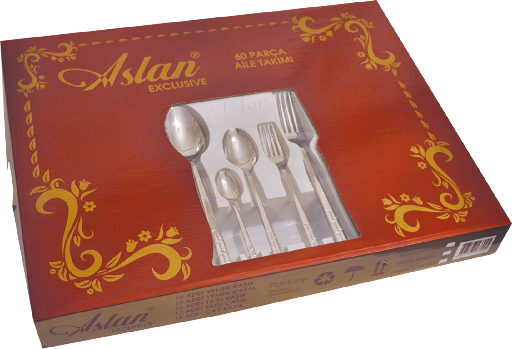 

Egea High-End 60 Piece Cutlery Set Tableware stainless steel cutlery set Flatware creative stainless steel