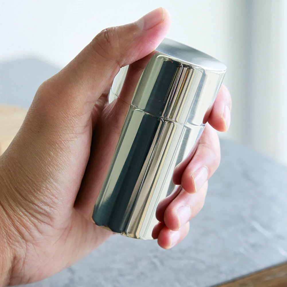 

Aluminum Storage Spices Case Coffee Candy Tea Storage Jars Set Sealed Can Pretty Hot Ceramic Smoking Pipe Herb Grinder