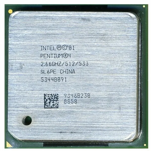 процессор сокет 478 Intel Pentium-4 2 66/512/533 SL6PE | Компьютеры и офис
