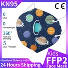 5-100 шт. 5 слоев CE FFP2 маска детская высокая плотность KN95 защитная маска для лица KN95 маски для детей