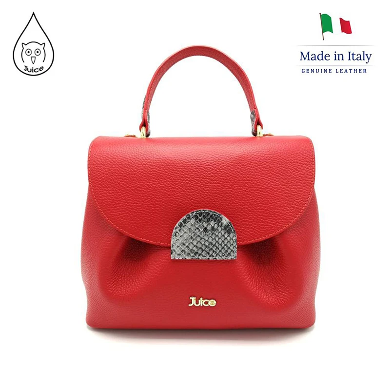 Бренд JUICE сумка из натуральной кожи Сделано в Италии через плечо 112086 | Багаж и