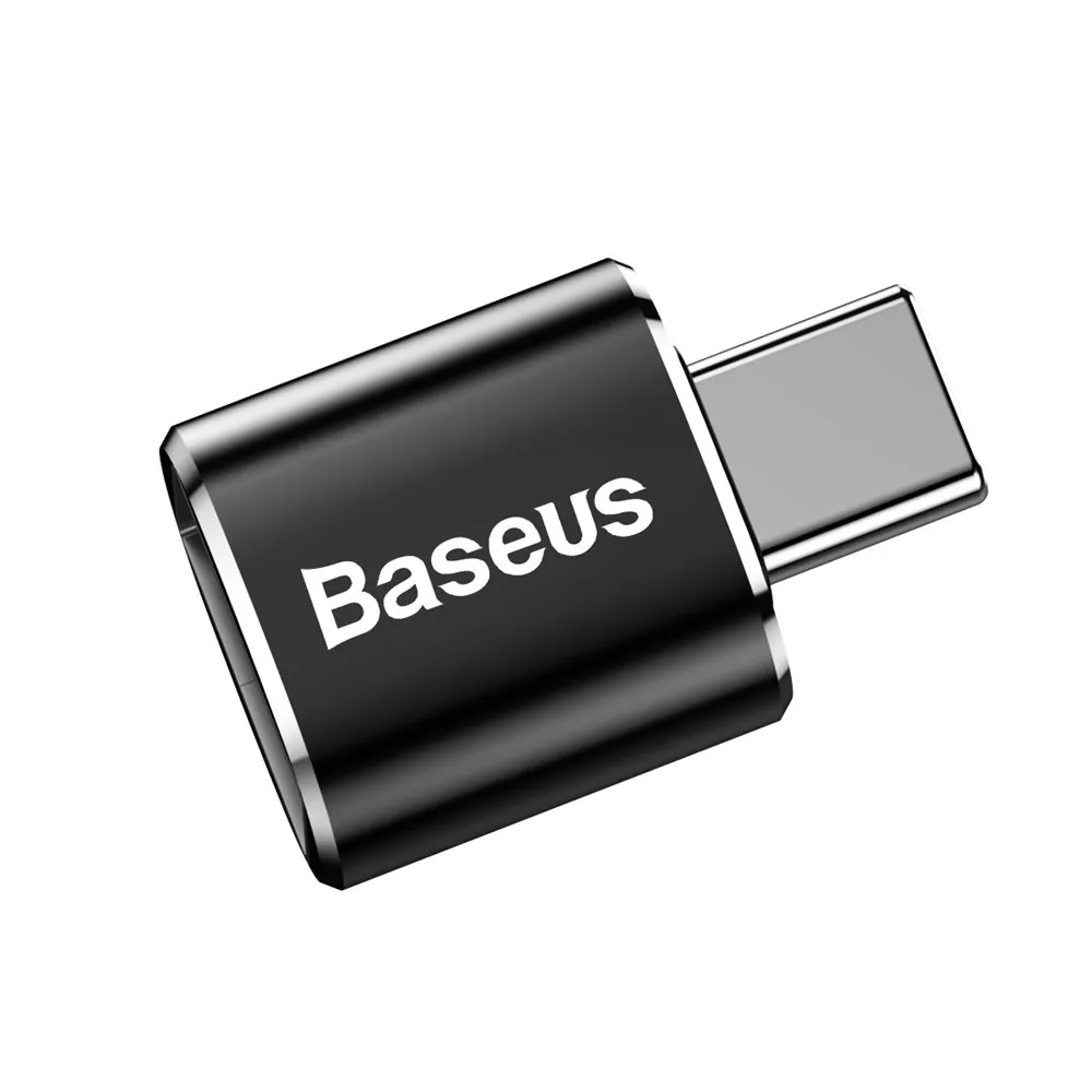 Baseus Mini USB Female to Type-C Male Adapter Converter переходник адаптер для телефона планшета