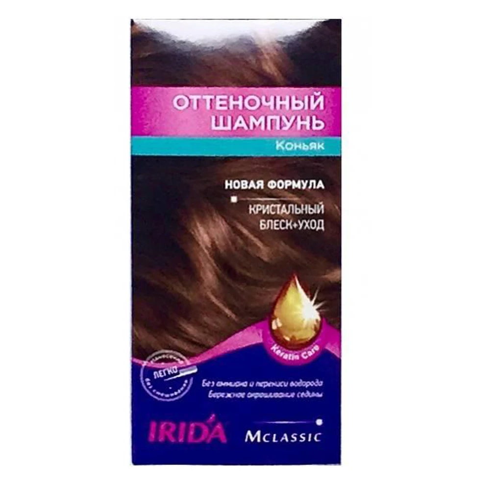 ИРИДА Оттеночный шампунь КОНЬЯК 3*25 мл | Красота и здоровье