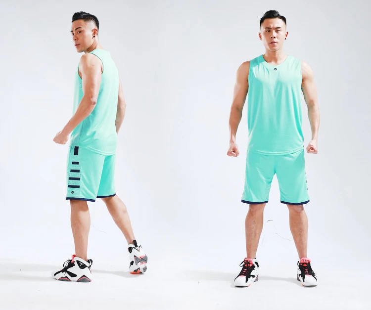 Настроить баскетбольная команда Джерси шорты набор дизайн логотип стежка печать