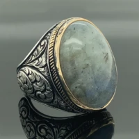 men labrodorite ring oval labrodorite gemstone ring turk%c4%b1sh handmade ring ottoman jewelry 925k sterling silver ring
