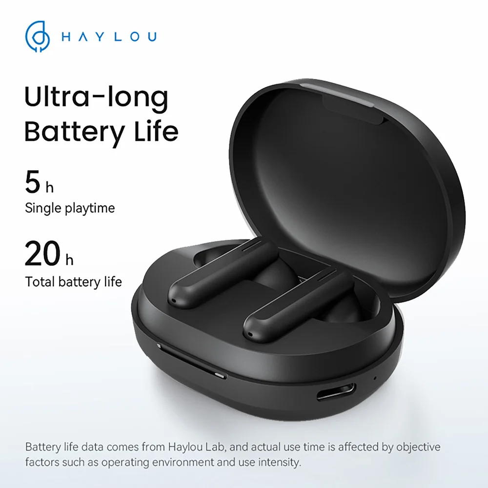 Беспроводные наушники Haylou GT7 TWS Bluetooth 5 2 наушники-вкладыши AAC аудио кодек с низкой