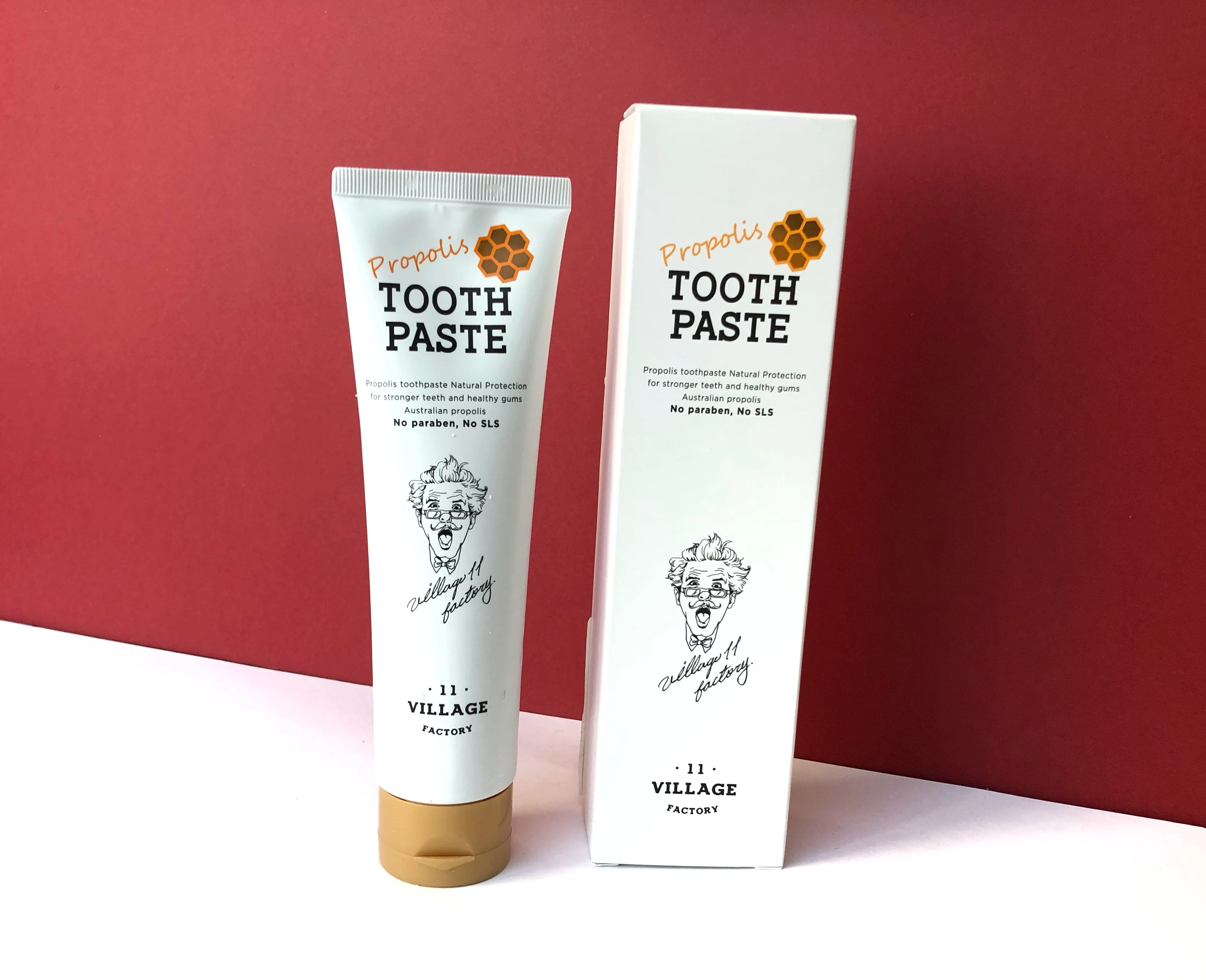 Antibacterial toothpaste with propolis village 11 factory daily care 200 gr | Toothpaste