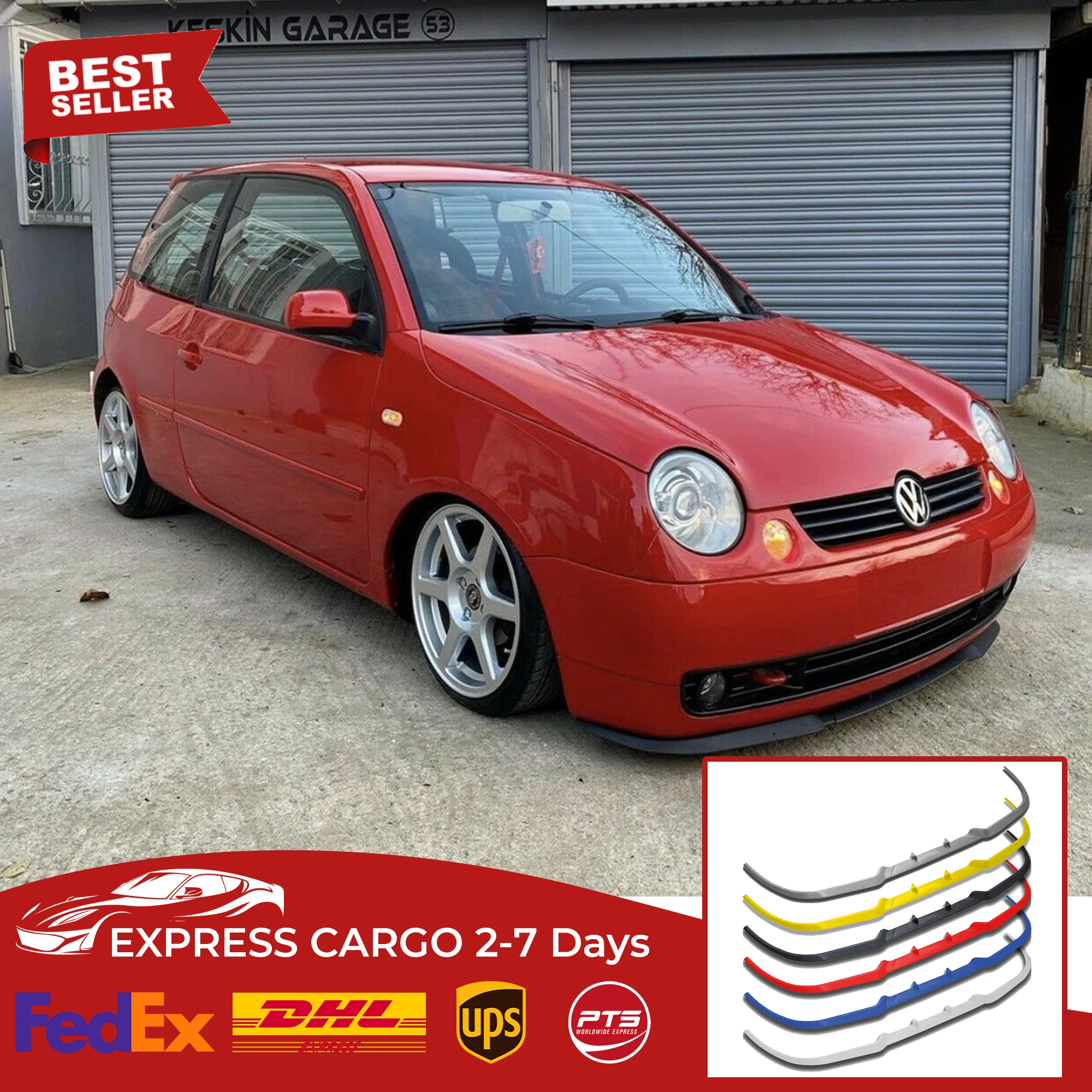 3 шт. Универсальные Передние бамперы для Volkswagen Vw Lupo CUPRA R |