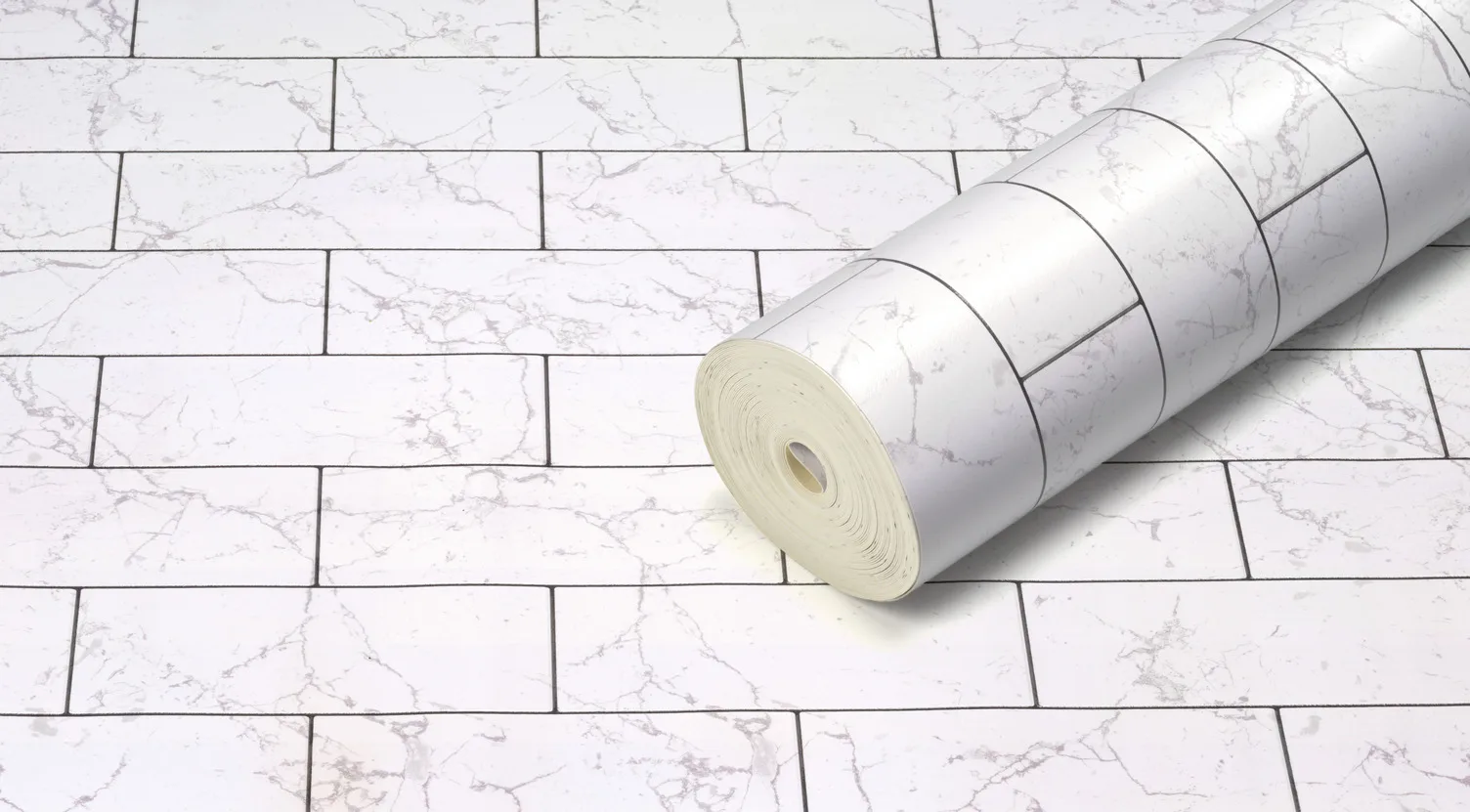 270-0175 CERAMICS - Стеновое покрытие рулонное (67.5см х 20м) Мрамор | Дом и сад