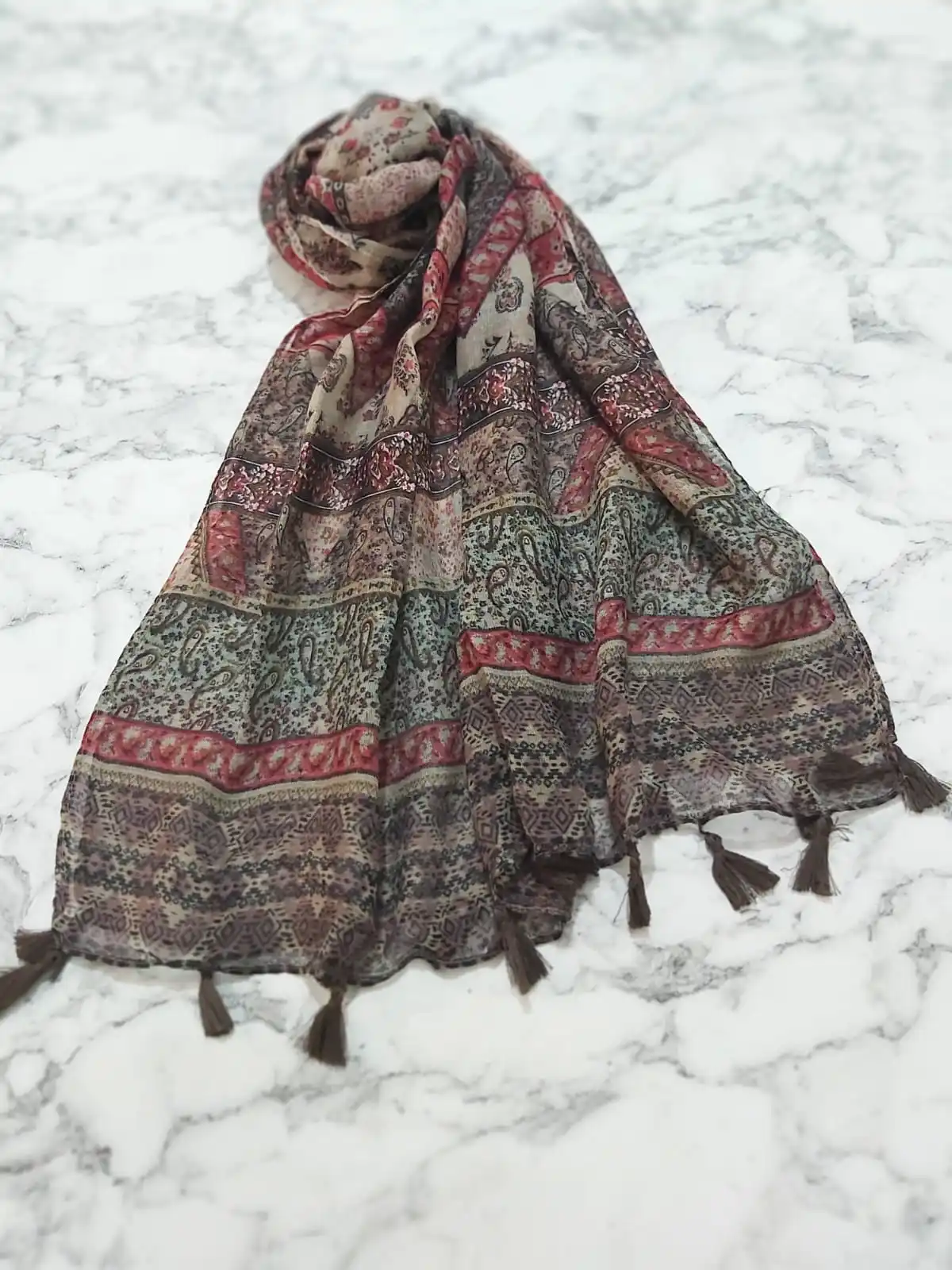 

Shawl wrap fashion soft long neck large unisex for every season ethnic style patterned easy shape comfortable useful quality