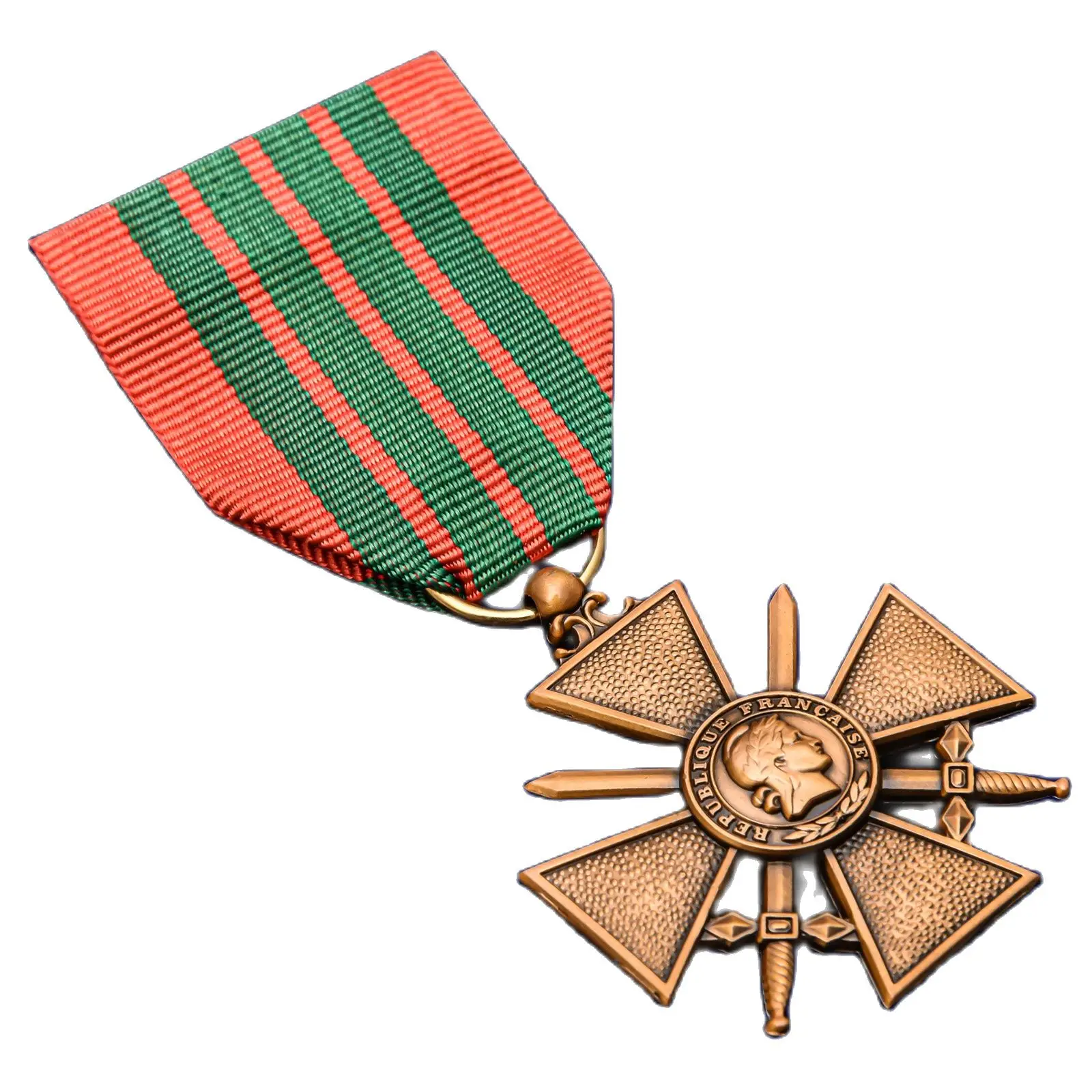 Французский Военный крест (Франция) 1939 реплика Ш-355