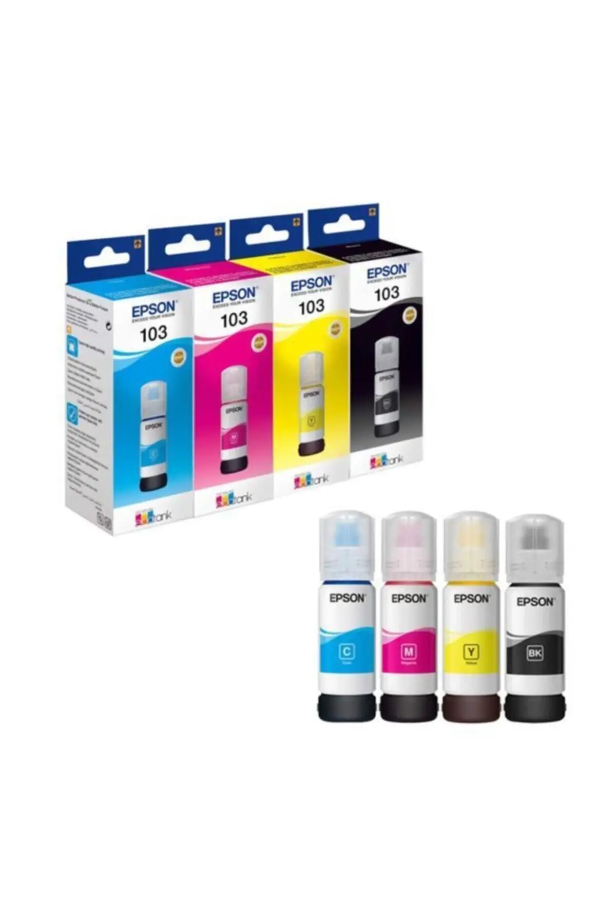 

Epson Ecotank L1110 4 Renk Mürekkep 70 Ml
