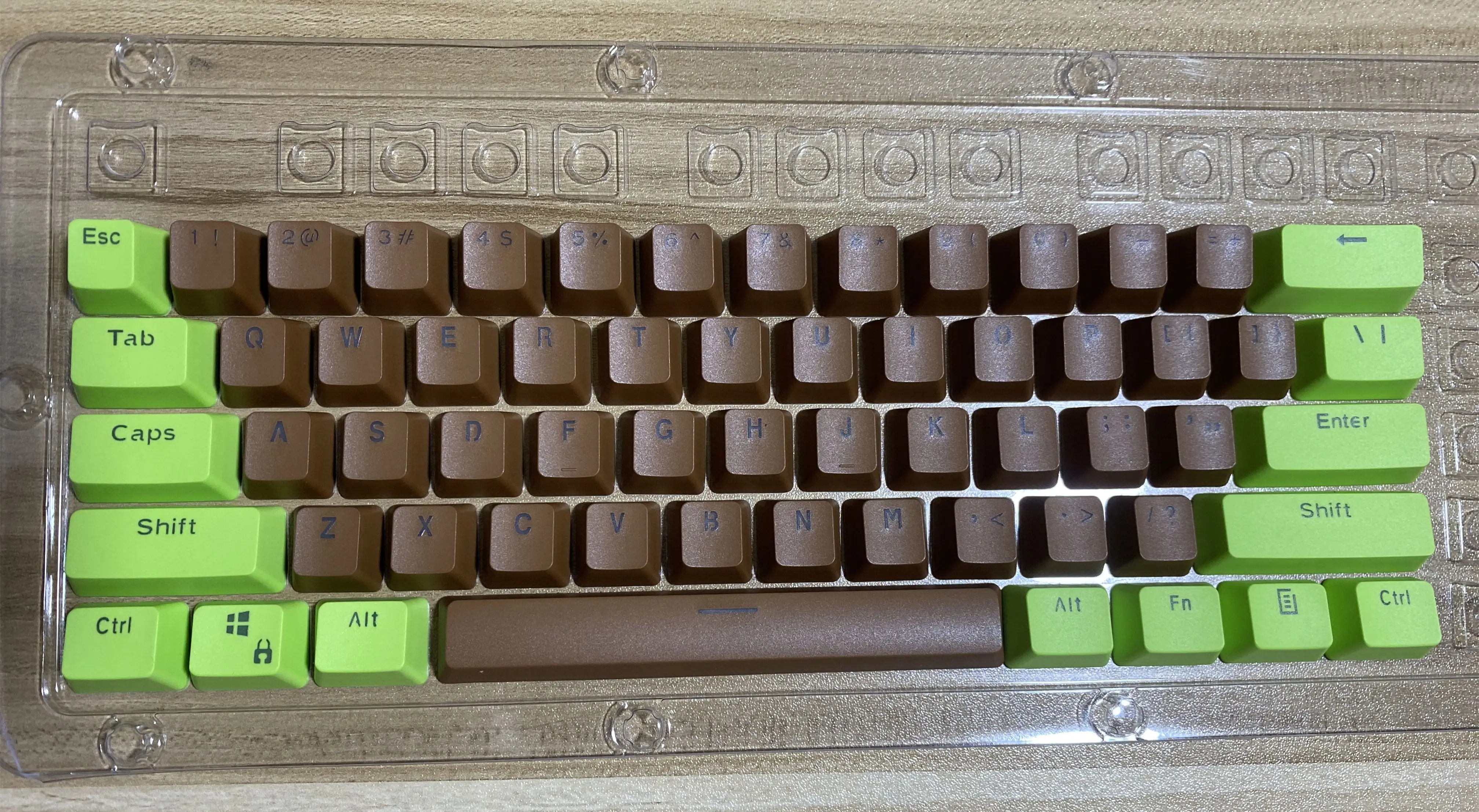 

RK 61 Keycaps PBT Material OEM Height, Backlit Two-Color Mechanical Keyboard Keycaps(Keycaps Only Sold)