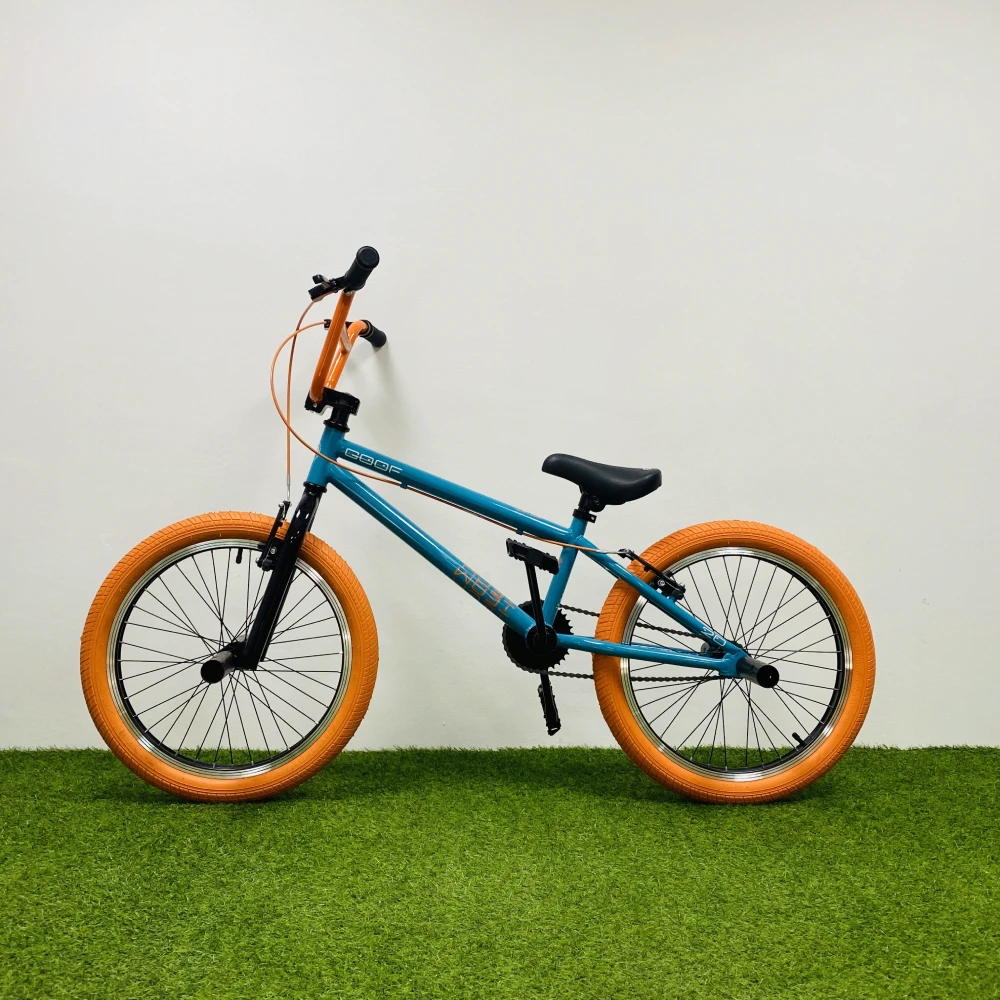 Велосипед BMX Tech Team Goof бирюзово-оранжевый | Спорт и - Цена: 15990