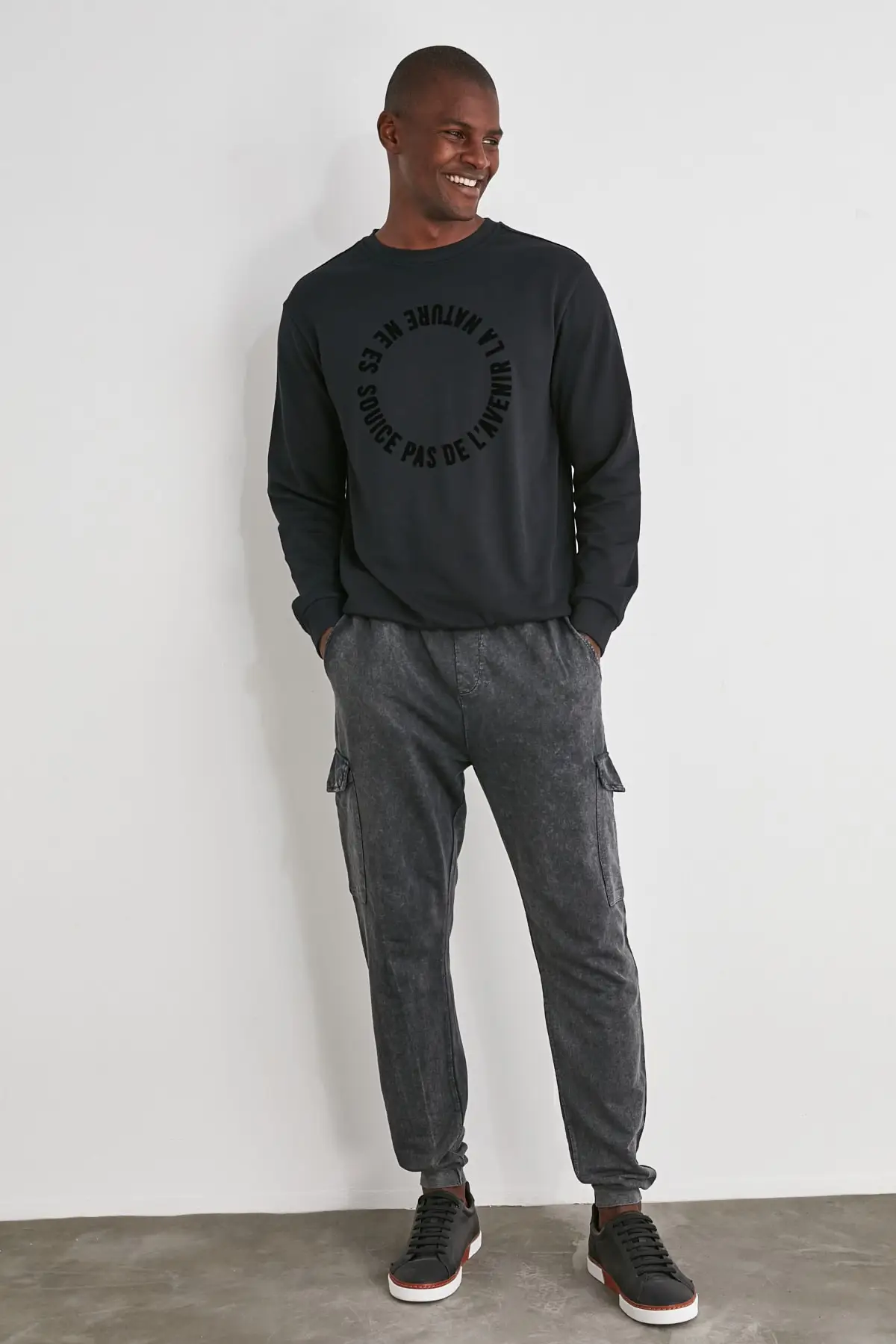 Мужские спортивные штаны с карманами Trendyol TMNSS20EA0021|Беговые штаны| |
