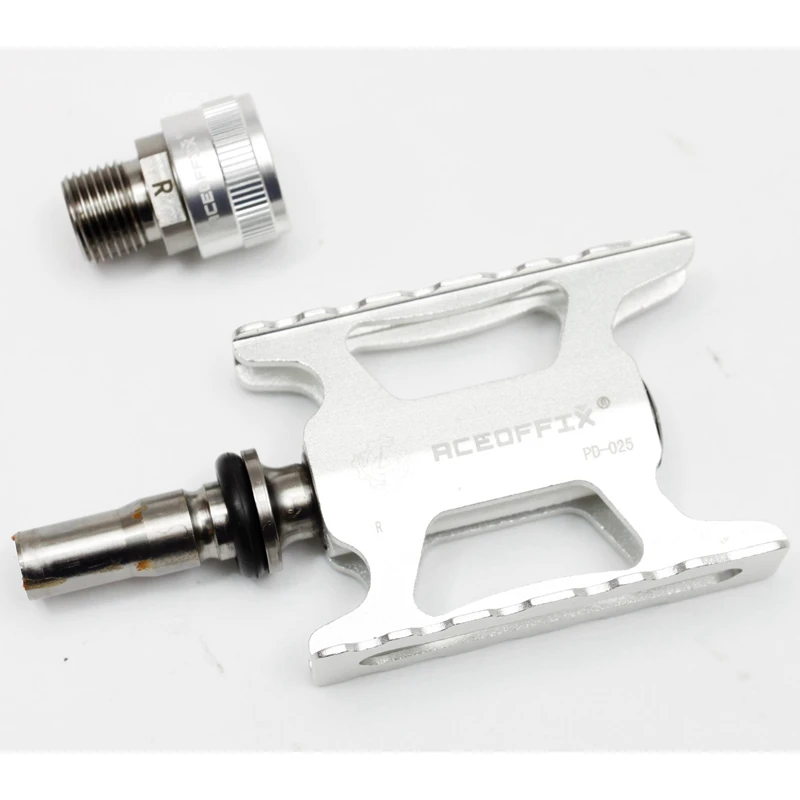140 г Aceoffix Ультралегкая быстросъемная педаль для QR педали Brompton CNC titanium axis 3