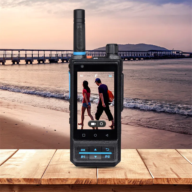 

Inrico S200 Cheapest network account walkie talkie GPS PTT 4G Police Security talkie walkie Solution basement subway Intercom
