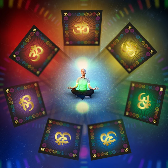 Ом АУМ ткань символ йоги chakra подушка для медитации Mat Fitness RED muladrella|Церковные