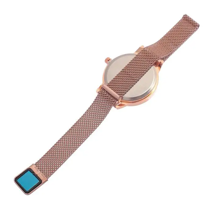 Часы наручные женские 'Артенья' d3.5 см магнитный ремешок золотой циферблат