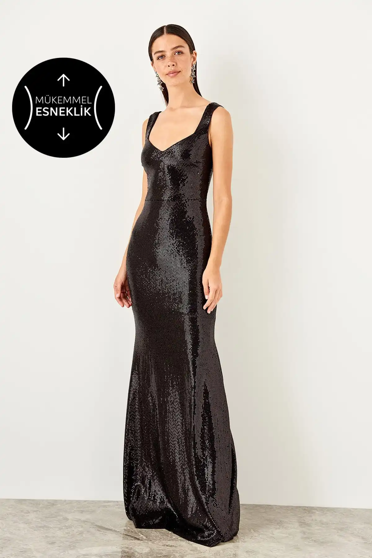 Trendyol Shimmering Evening Dress TPRSS19YL0020 | Свадьбы и торжества