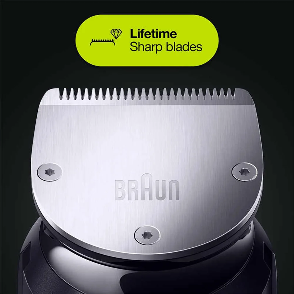 Набор триммеров для бороды и волос Braun MGK 7221 10 в 1 набор Gilletfe fuida 5 ProGlide 4 расчески все