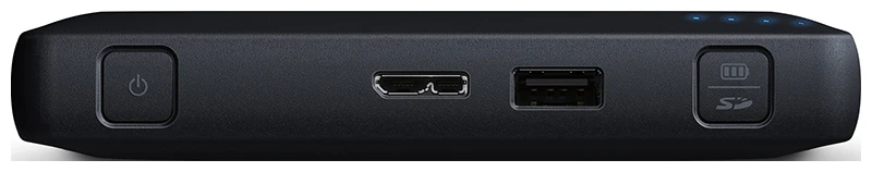 Внешний жесткий диск (HDD) Western Digital USB3/WIFI/SD 1TB 2.5'' BLACK WDBVPL0010BBK-RESN | Компьютеры и
