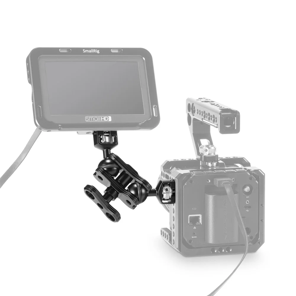 SmallRig Регулируемый фрикционный артикулирующий рычаг с двойной Ballheads (1/4 &quotи 3/8&quot