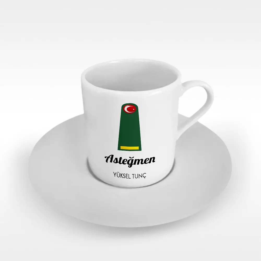 

Персонализированные профессиональные подпоручика чашка для кофе по-турецки