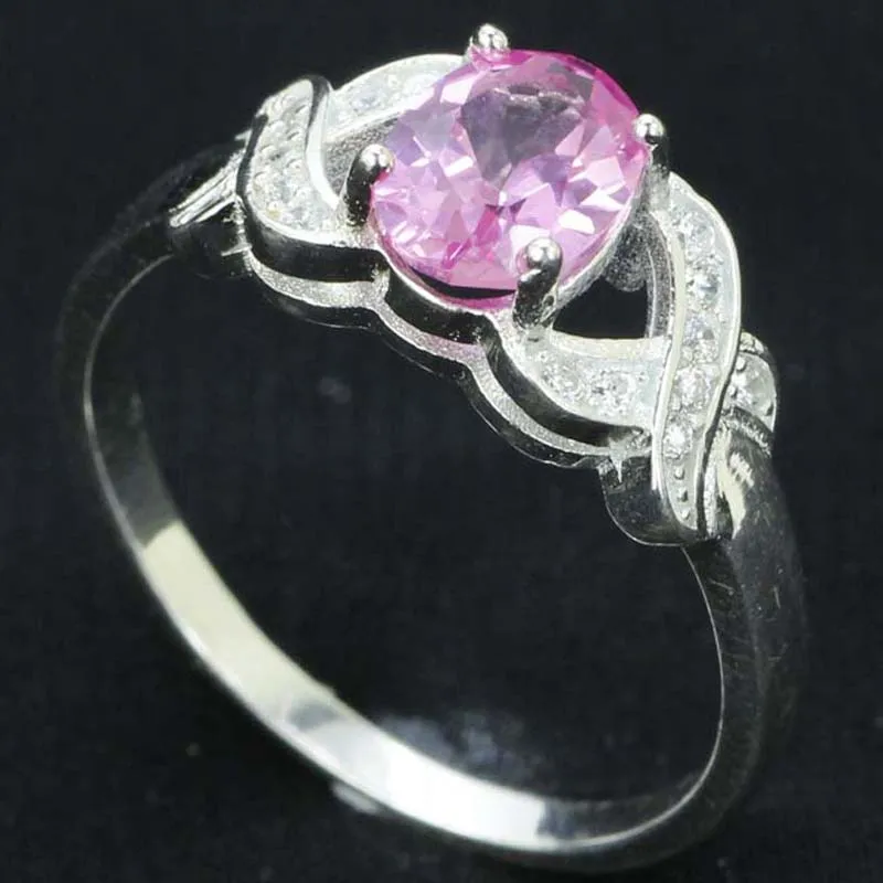 17x8 мм 3 0 г элегантный создан розового цвета с сапфирами и изображением цитрин