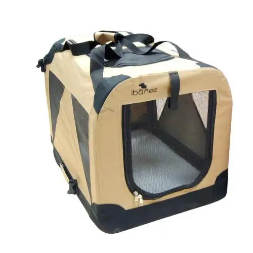 Бесплатная доставка складывающиеся клетки парусиновая ткань для путешествий с