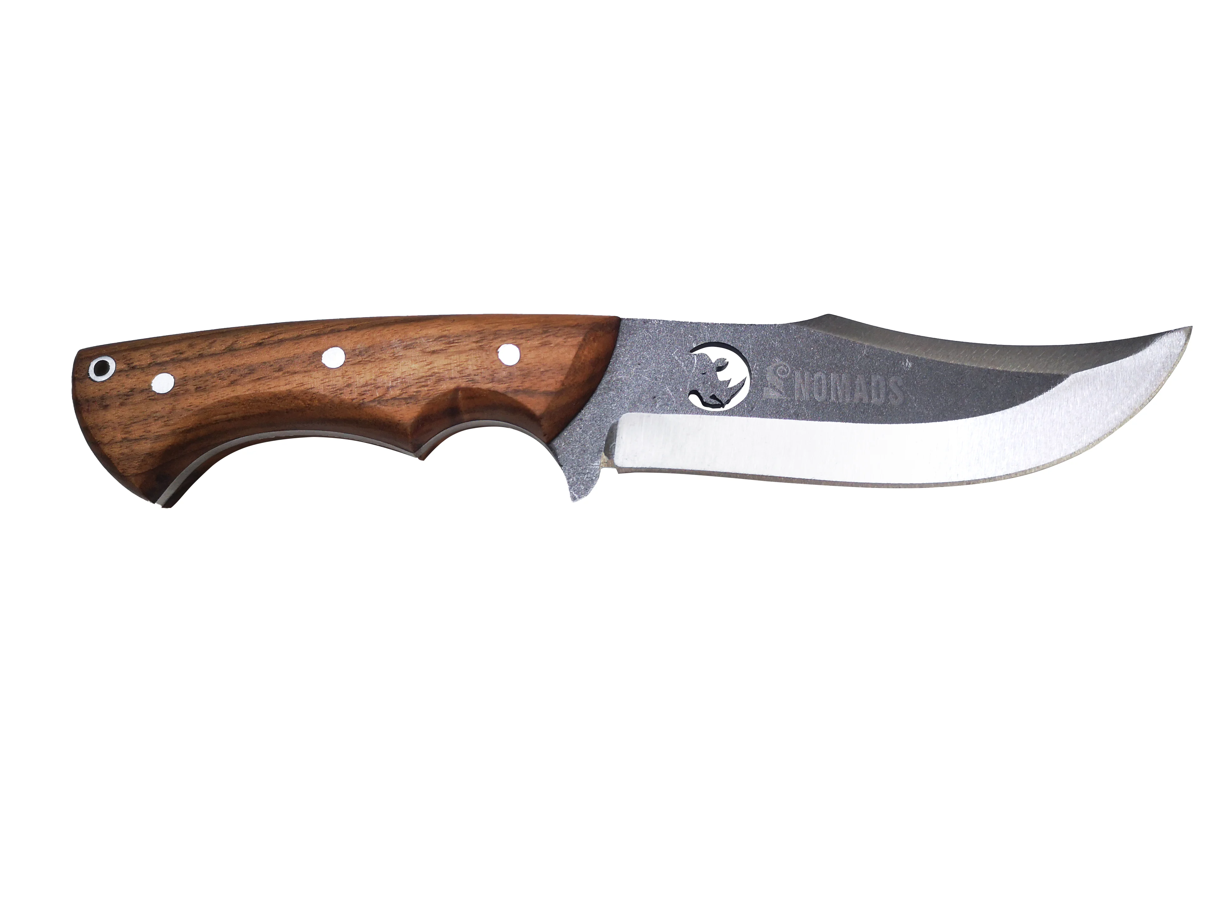 

Нож для выживания Nomads Rhino, бушкрафт, нержавеющая сталь Inox 4116, ручная работа, деревянная ручка, кемпинг, охота, на открытом воздухе