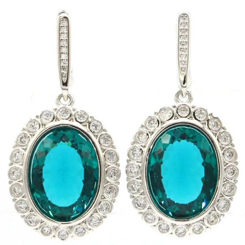 Женские серьги из серебра 2021 пробы 42x19 мм|dangle earrings|silver dangle earringssilver earrings |