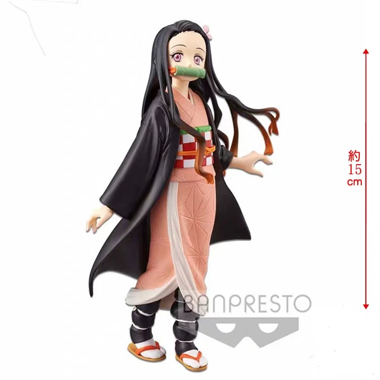 Демон убийца Kimetsu no Yaiba фигурка Nezuko Kamado ПВХ фигурка модель фигурки