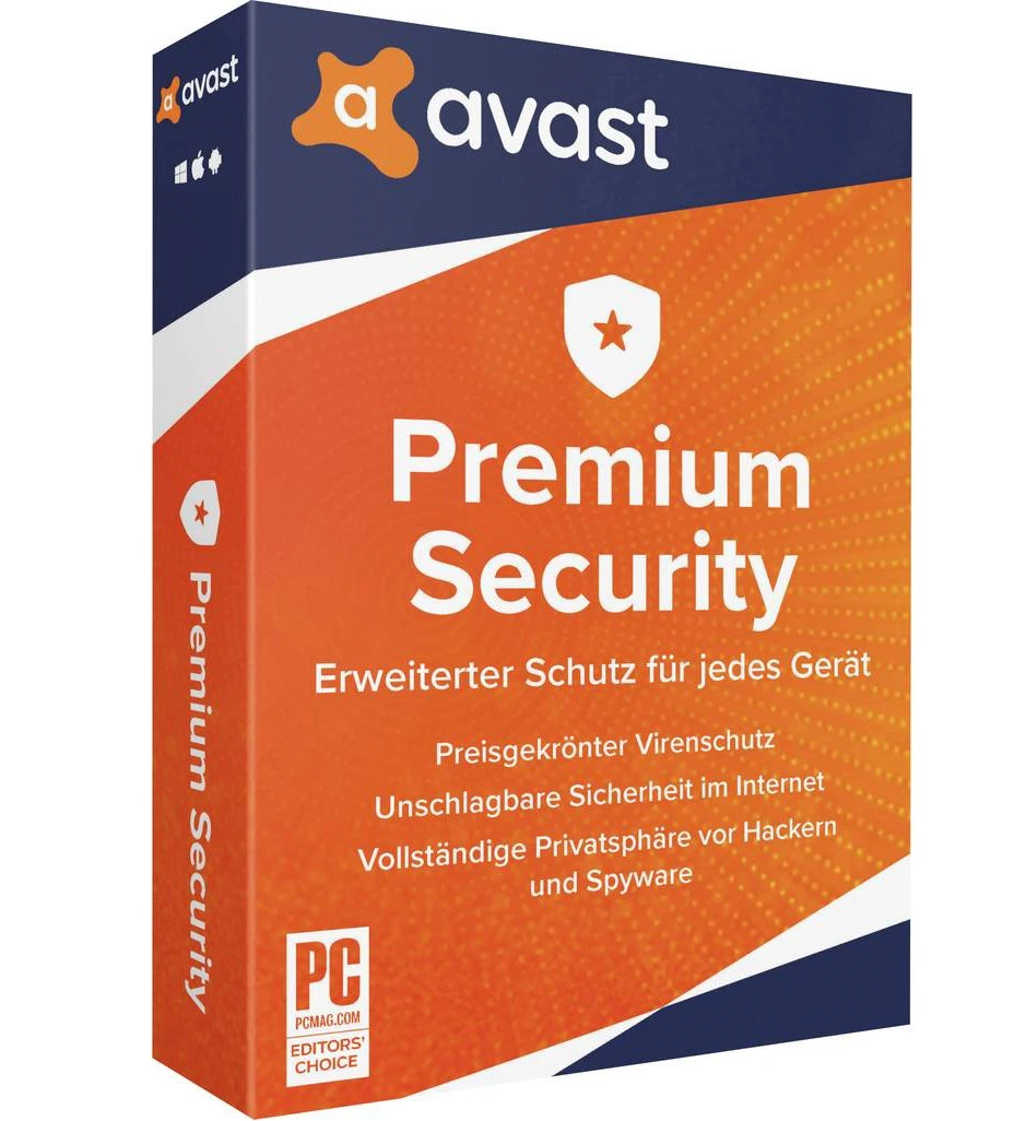 

Complex antivirus Avast Premium Security FOR 2 YEARS