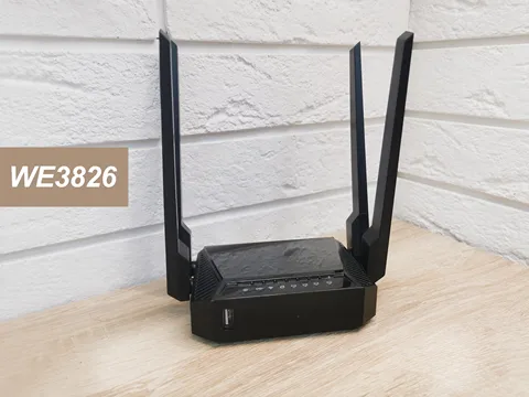 WiFi router for 4G modem Huawei ZTE powerful ZBT 1626 3826 we1626 repeater zyxel OS for a set of Internet at home and at the cot - изображение