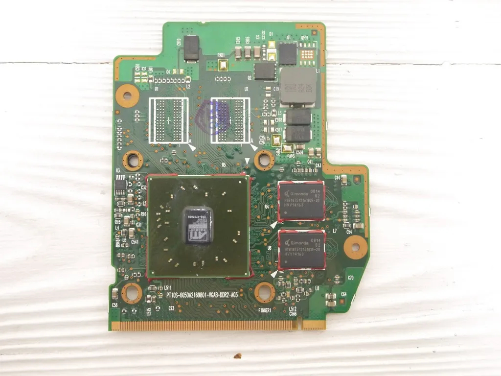 Видеокарта MOUGOL V000121540 для ноутбука Toshiba Satellite A300 A305 A305D НЕ ПРОВЕРЕННАЯ - купить по