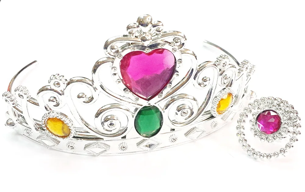 Диадема принцессы на блистерной карте для девочек вечерние игрушки любимый