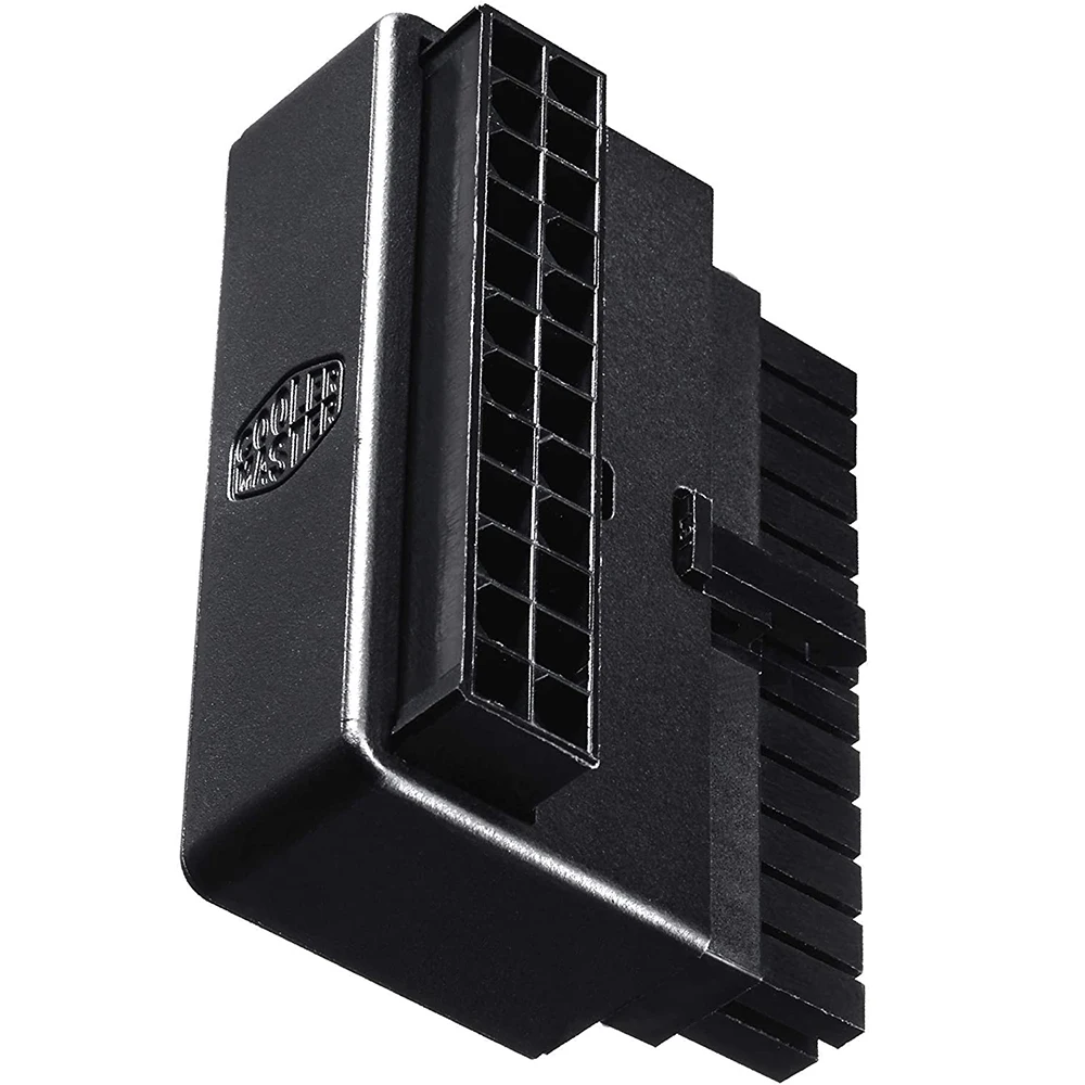 Cooler Master ATX 24Pin адаптер 90 ° фоторазъем улучшает подключение материнской платы PSU со