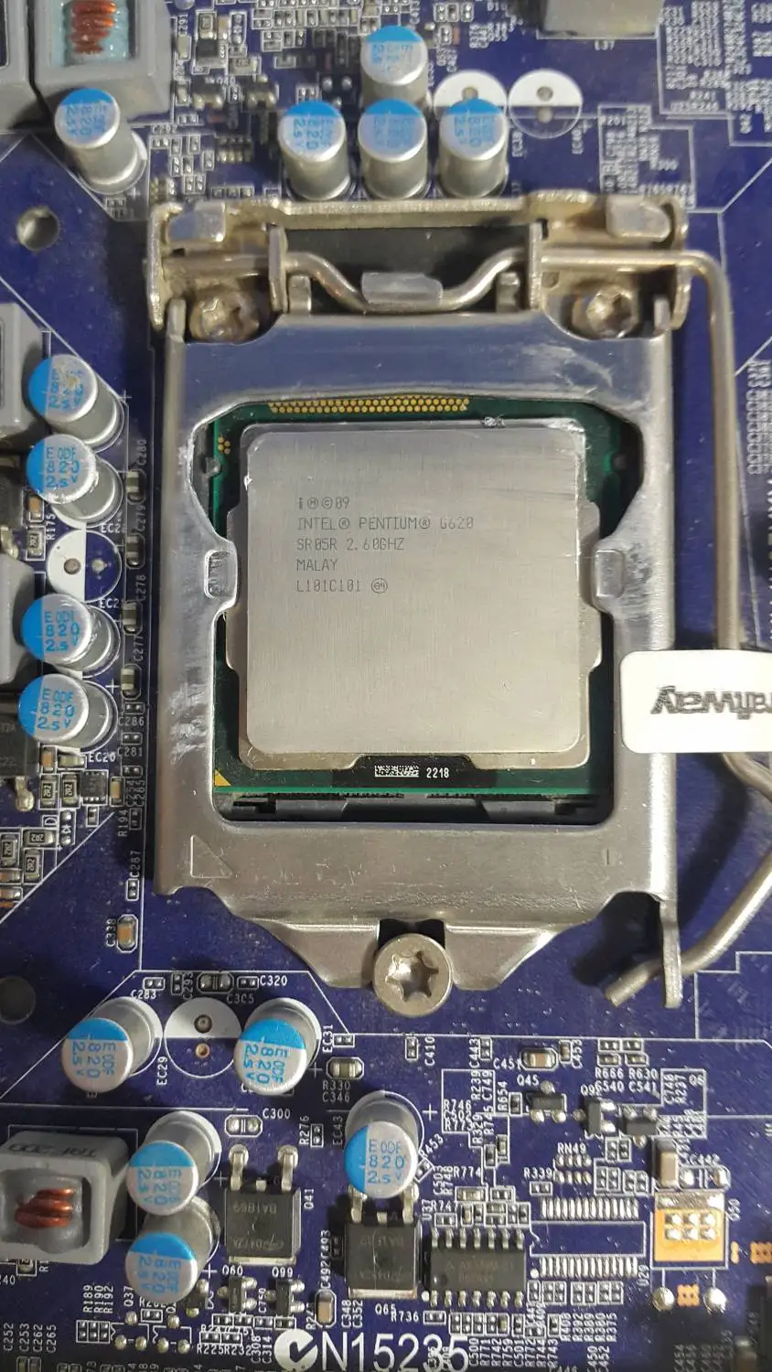 Процессор Intel Pentium G620 2600Mhz socket 1155 | Компьютеры и офис