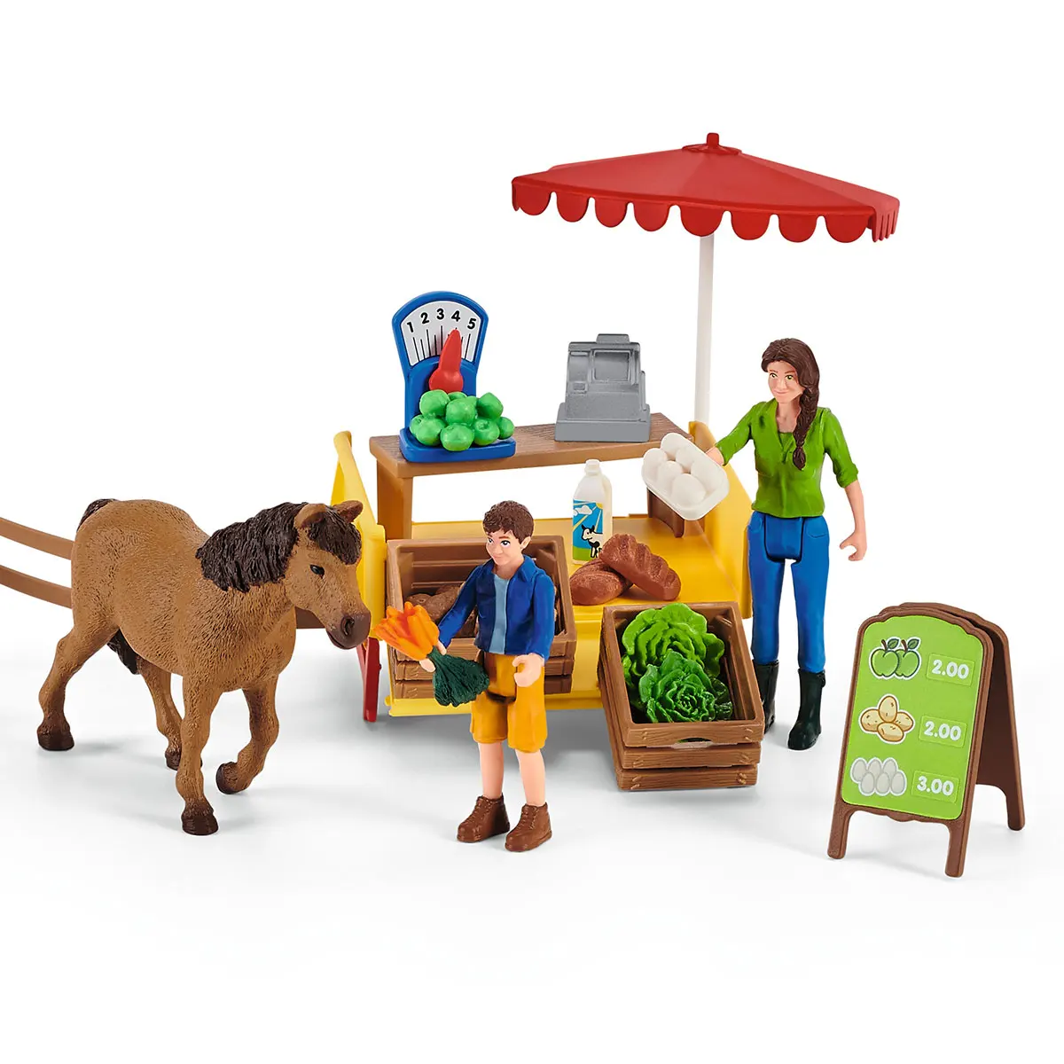 Игровой набор &quotМобильный прилавок Солнечный день&quot.Фигурки .Подарок для