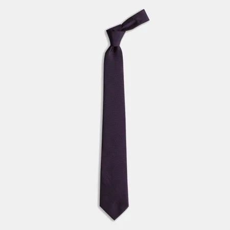 

Black Patterned Purple Tie 67828698