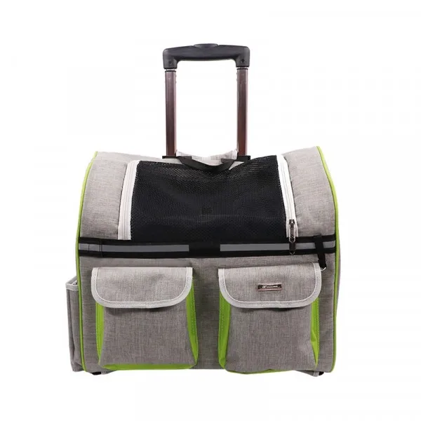 DODOPET многофункциональный портативный рюкзак с двумя колесами для кошек и