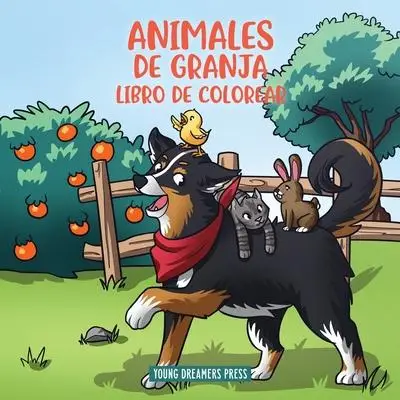 

Animales de granja libro de colorear: Para Ninos de 4 a 8 лет