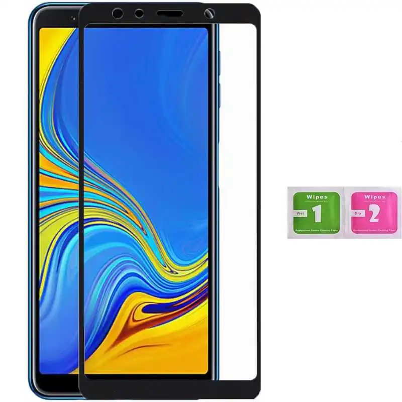 Совместимое закаленное стекло для защиты экрана из закаленного стекла черного