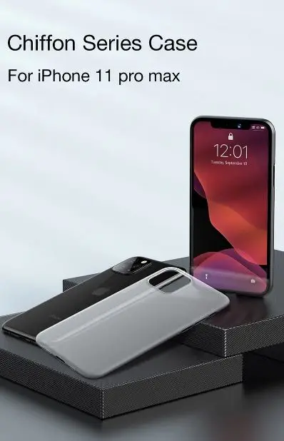 CAFELE PP чехол для iphone 11 pro max x Ультра тонкий коврик Чехлы Apple модный отрегулированный