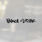 Наклейка на автомобиль Black Style