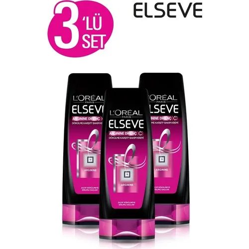 

L'Oreal Paris Elseve in the Body Resistance X3 Shedding Anti Care Cream 360 ml 3'lü Set