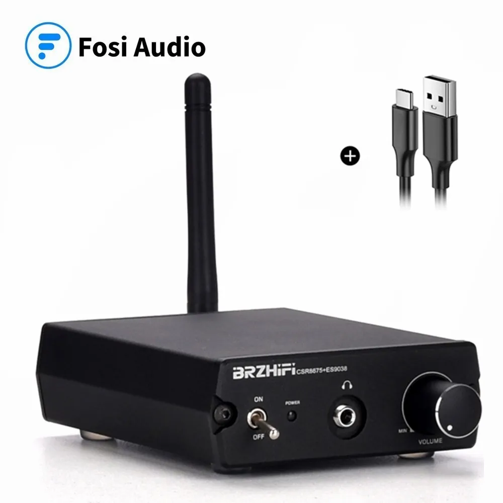 HIFI Bluetooth 5 0 беспроводной приемник ES9038Q2M DAC декодирующий усилитель 24 бит 96 кГц 3 м RCA